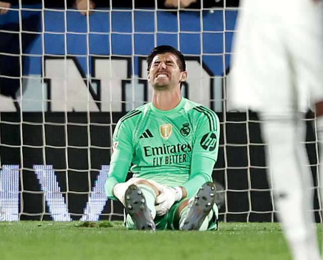 皇马门将库尔图瓦重伤休战6周 卢宁接班冲击欧冠
